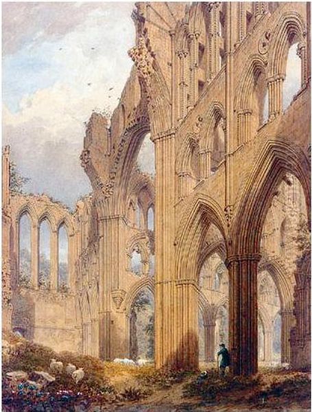 Rivaulx Abbey, Yorkshire - view 1