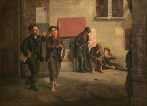 A Game Of Spinner by William Gibbs Mackenzie