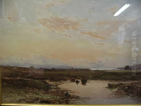 A Moorland View With Distant Mountains - view 1