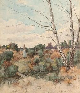 Figure By A Stream by John Mackintosh