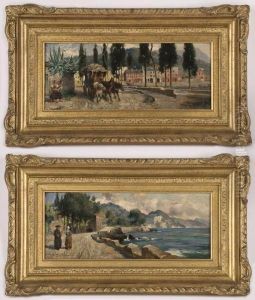 Depicting Mediterranean Scenes by Thomas Eyre Macklin