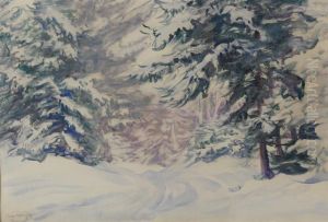 Winter Landscape by Dodge Macknight