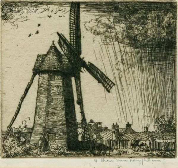 Lot Of Two Views: The Windmill - view 1