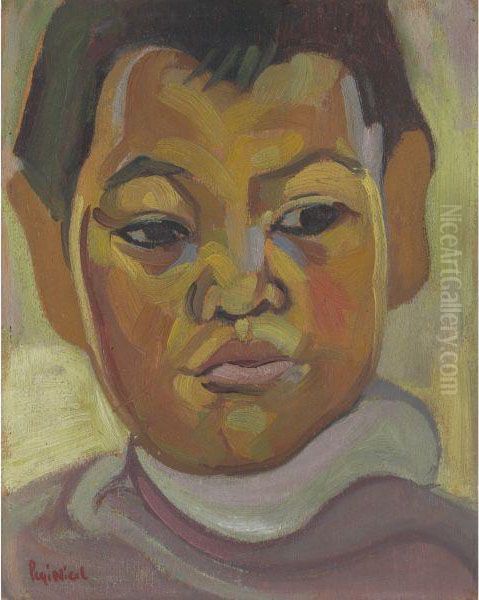 Portrait Of An Indian Boy - view 1