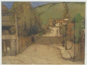 A Country Town by Matthew James Macnally