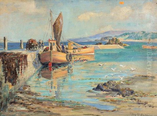 Unloading The Catch On The Scottish Coast - view 1