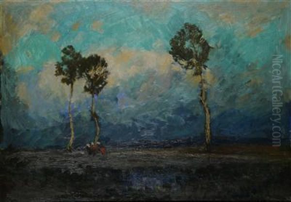 An Early Evening Landscape - view 1