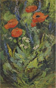 Poppies by Gustav Macoun