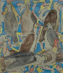 Birds Of Prey by Elmer Livingston Macrae
