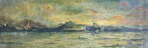 Ships Of Coast, Early Morning - view 1