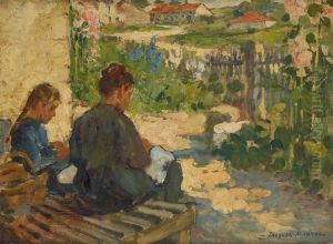 Travaux De Couture Au Jardin by Jacques, Jakob Madiol