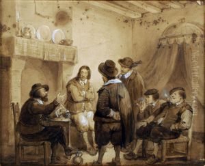 Les Fumeurs by Jean-Baptiste Madou