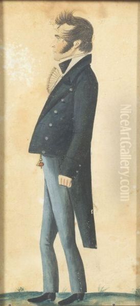 Portrait Of A Gentleman. - view 1