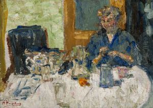The Breakfast by Wilhelm Johannes Maertens