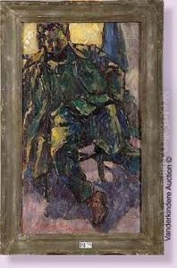 Portrait Du Militaire Strivet by Wilhelm Johannes Maertens