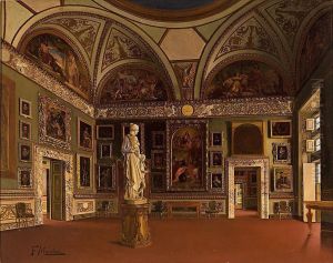 Interior Del Palacio Pitti, Florencia by F Maestosi