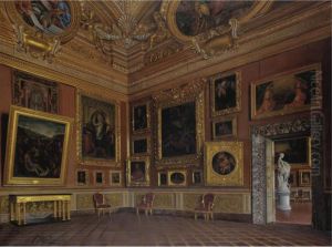 The Sala De Saturne In The Pitti Palace The Sala De Saturne In The Pitti Palace