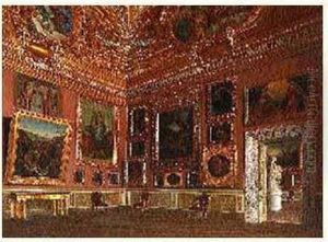 Salle De Saturne Au Palais Pitti by F Maestosi