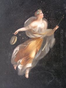 Allegorie De La Nuit by Michaelangelo Maestri