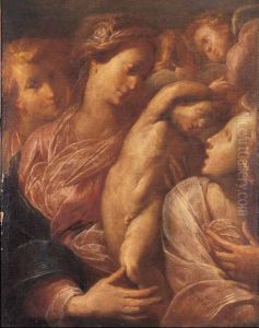 Madonna Con Il Bambino E Angeli