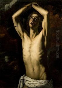 San Sebastiano by Maestro Della Flagellazione Di Cesena