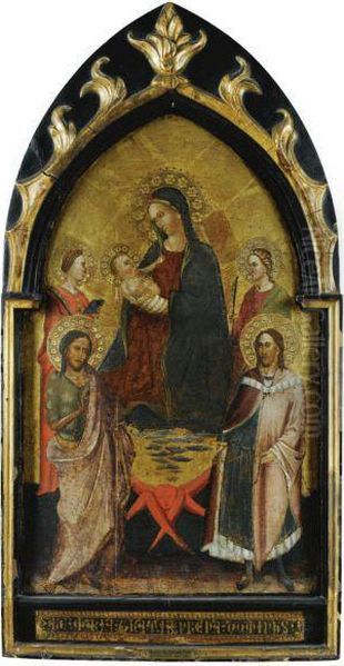 Madonna And Child In Glory - view 1