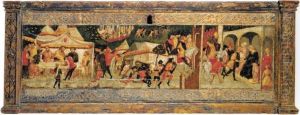 Cassone by Maestro Di Ladislao Durazzo