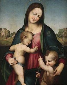 The Virgin And Child With The Infant Baptist