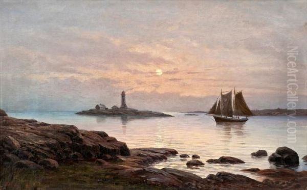 Sailing At Night - view 1