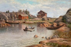 Archipelago Landscape by Frans Maexmontan