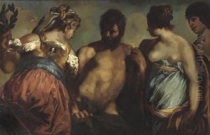 The Choice Of Hercules by Francesco Maffei