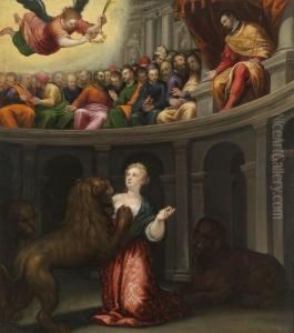 Martyrdom Of A Saint by Alessandro Maganza