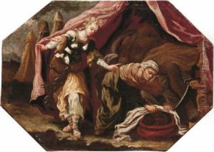 Giuditta Con La Testa Di Oloferne by Alessandro Maganza