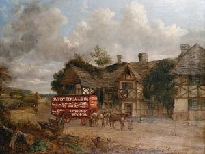 A Coach By An Inn by John Charles Maggs