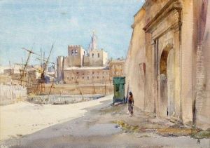 Vue De Saint Victor Sur Le Vieux Port by Andre Maglione