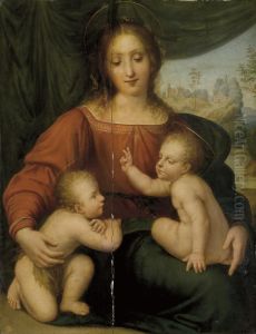 Vierge A L'enfant Avec Saint Jean-baptiste Vierge A L'enfant Avec Saint Jean-baptiste