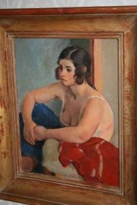 Femme Assise by Richard Maguet