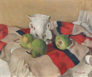 Vase Et Poires by Richard Maguet