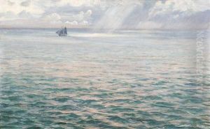 Voilier En Mer by Wartan Mahokian