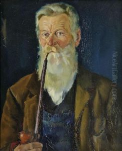 Hafnermeister Georg Kampfleuthner by Hiasl Maier-Erding