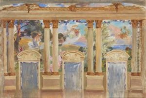 Projet De Decor by Albert Pierre Rene Maignan