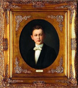 Retrato De Infante by Albert Pierre Rene Maignan