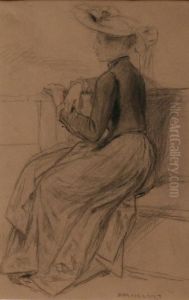 Elegante Assise by Diogene Ulysse N. Maillart