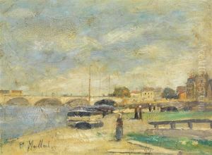 Vue De Quai by Fernand Maillaud