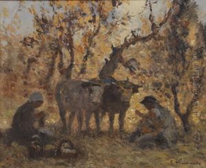 Mailaud Le Repos Du Berger by Fernand Maillaud