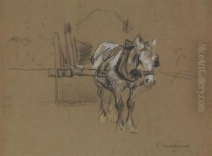 Cheval De Trait by Fernand Maillaud