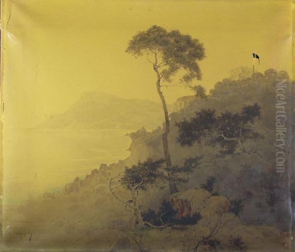 "paisaje Con Pinos" - view 1
