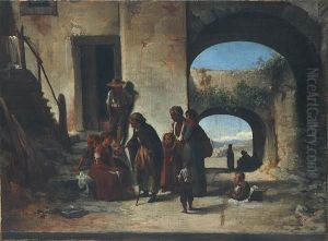 La Lettura Della Mano Nel Cortile