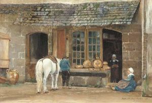 A Baker's Shop, Pont-aven, Brittany