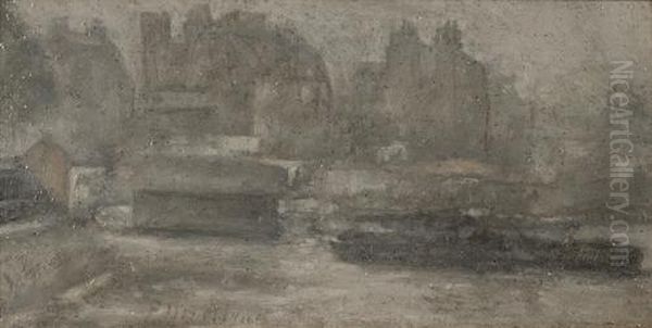 December Skies, Chelsea; And November Weather On The River - view 1
